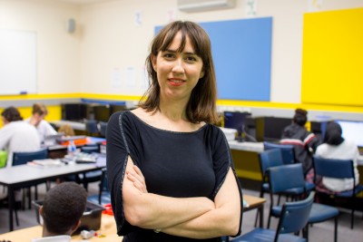 Samara, robotics teacher at Mount Alexander College